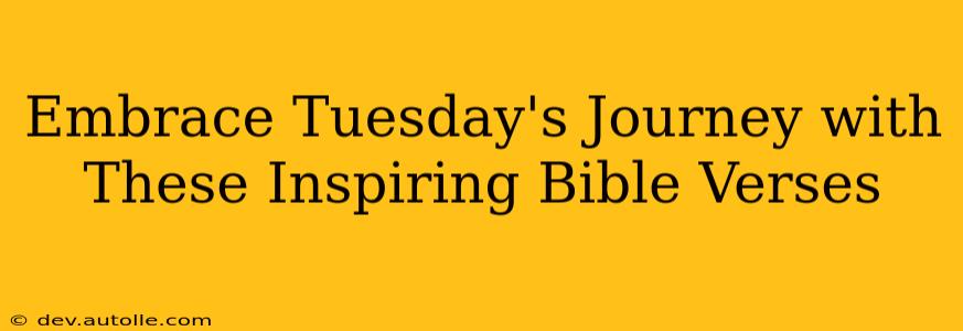 Embrace Tuesday's Journey with These Inspiring Bible Verses