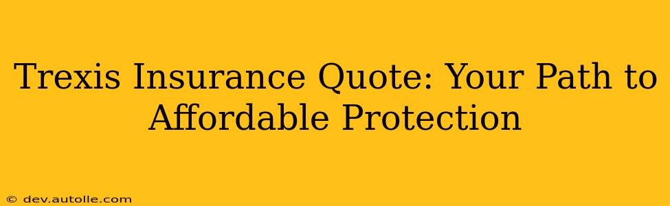 Trexis Insurance Quote: Your Path to Affordable Protection